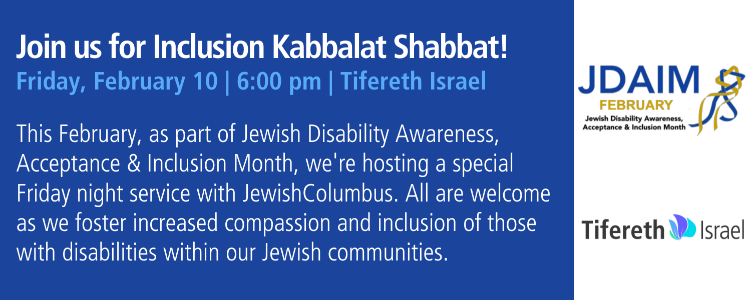 JDAIM Inclusion Shabbat